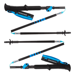 Black Diamond Distance Carbon FLZ poles Ultra Blue