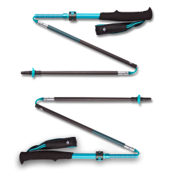 Black Diamond  Women Distance Carbon FLZ poles Dark Patina