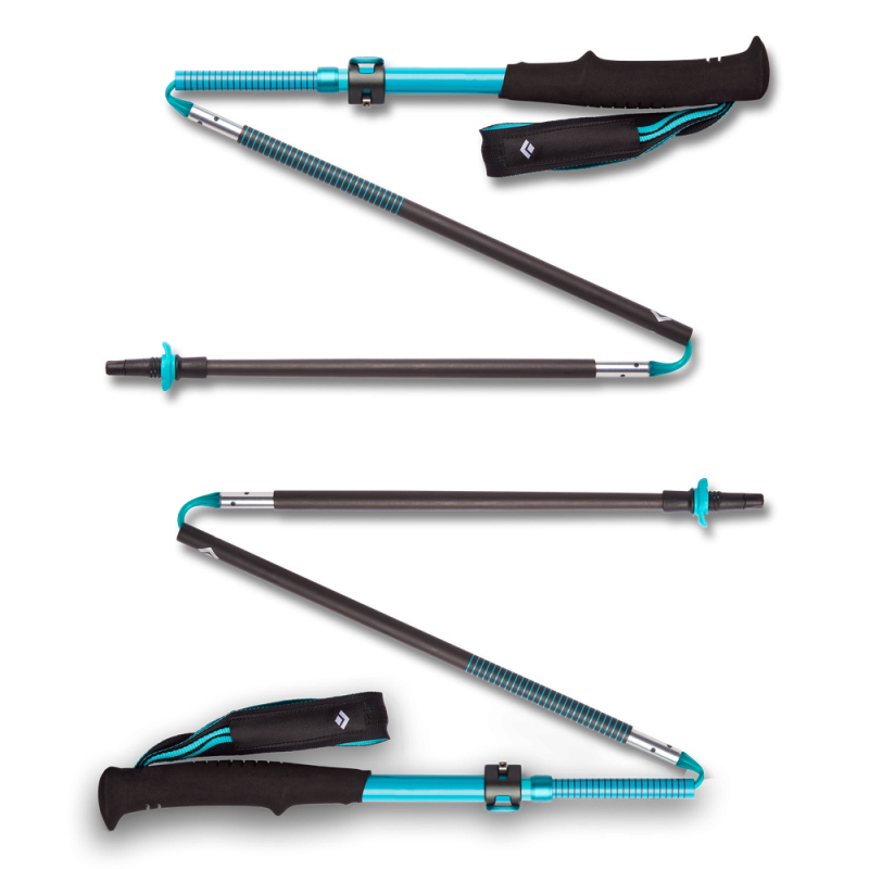 Black Diamond  Women Distance Carbon FLZ poles Dark Patina