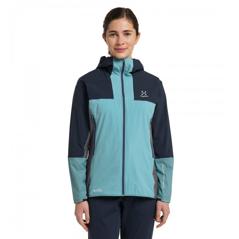 Haglöfs L.I.M Alpha Hood Women Frost Blue / Tarn Blue