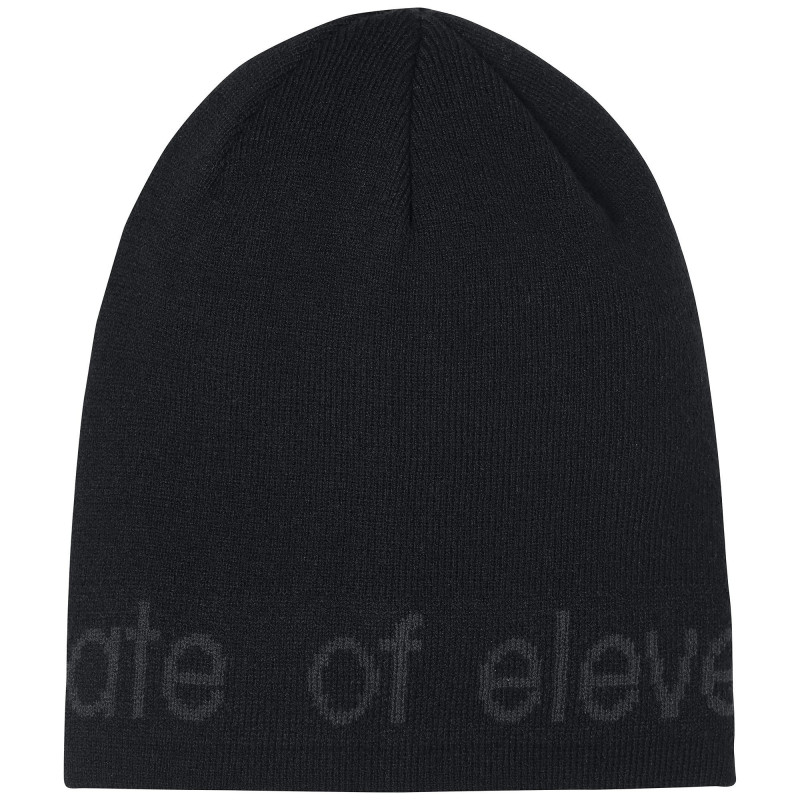 Elevenate Logo Beanie Black