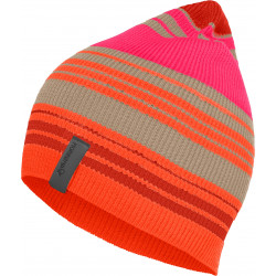 Norrona /29 Striped Light Weight Beanie Scarlet Ibis