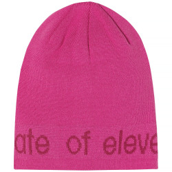 Elevenate Logo Beanie Rich Pink