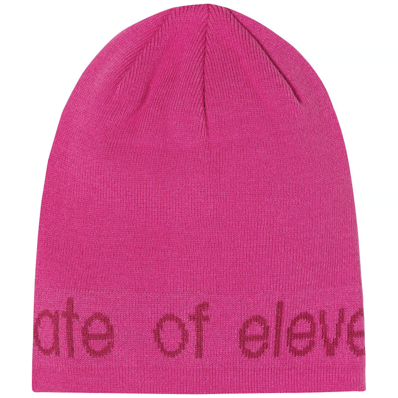 Elevenate Logo Beanie Rich Pink