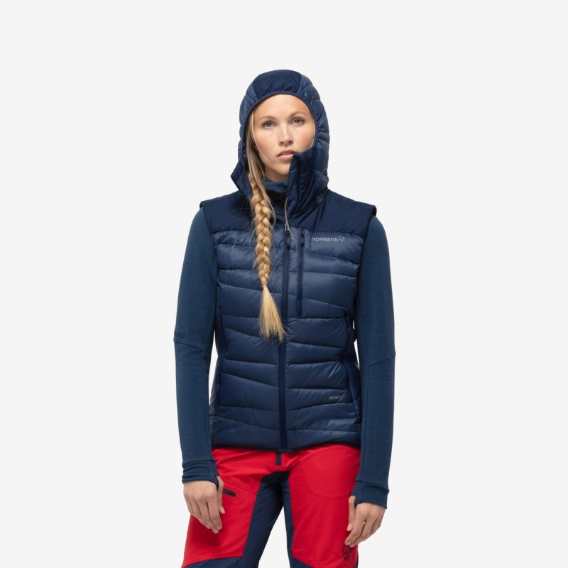 Norrona Falketind Down 750 Vest W Indigo Night
