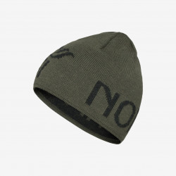 Norrona /29 Heavy Merino Ull Logo Beanie Olive Night Melange