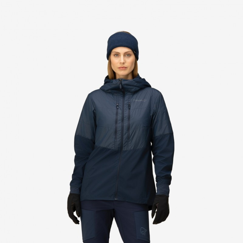 Norrona Lyngen Aero 80 Insulated Zip Hood Indigo Night