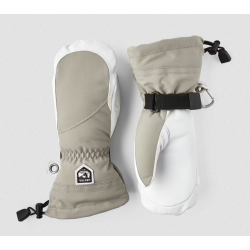 Hestra Heli Mitt Femme Khaki / Off White