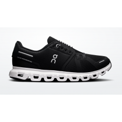 On running Cloud 6 Women Black White