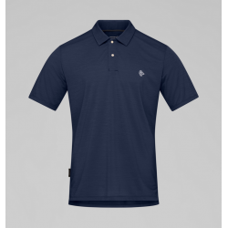 Norrona Femund Equaliser Ull Polo Shirt M Indigo Night