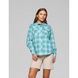 Norrona Femund Flannel Shirt W Brittany Blue