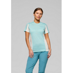 Norrona Falketind Equaliser Ull T-Shirt W Aqua haze / Whisper