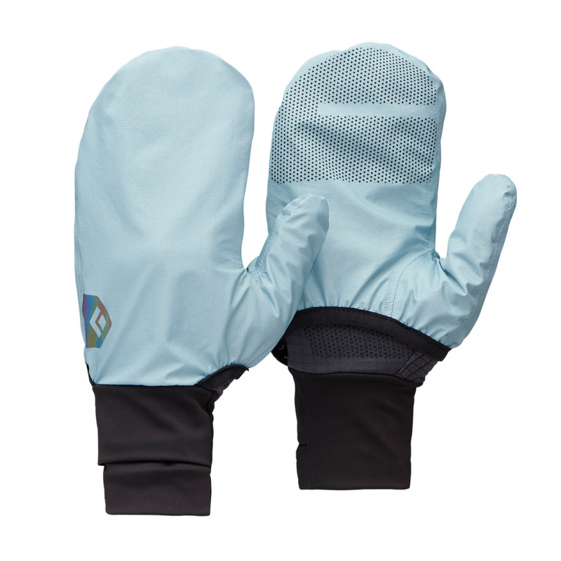 Black Diamond Gridtech storm Hood Gloves Carbon Glacier - image 2