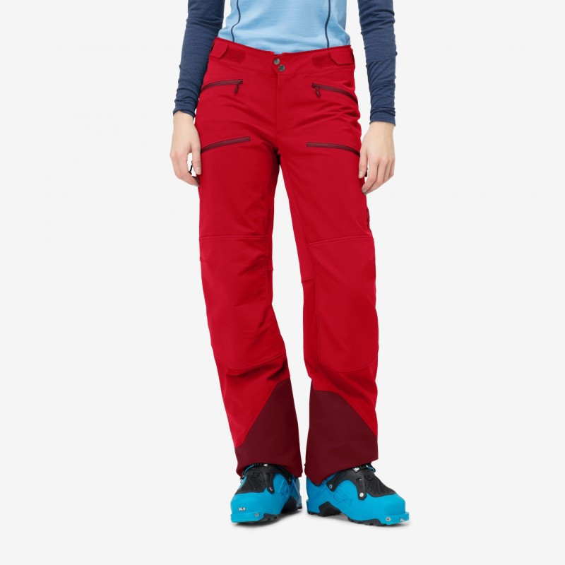 Norrona Lyngen Flex 1 Pants Women True Red / Rhubarb