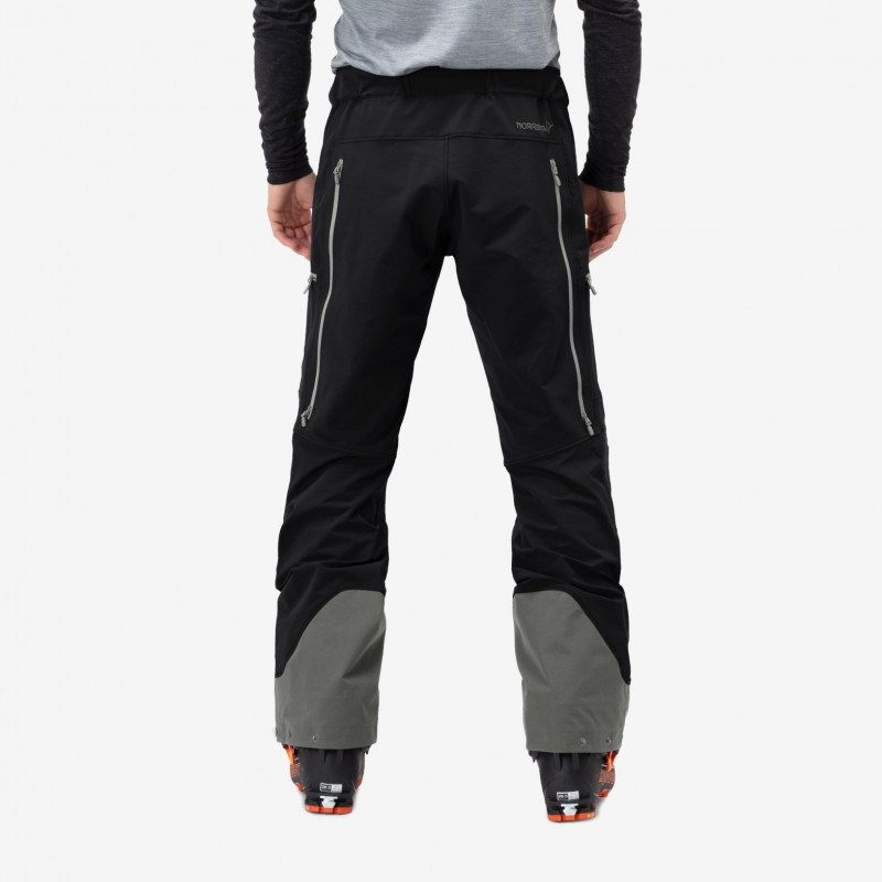 Norrona Lyngen Flex 1 Pant Men Caviar Castor Grey - image 2