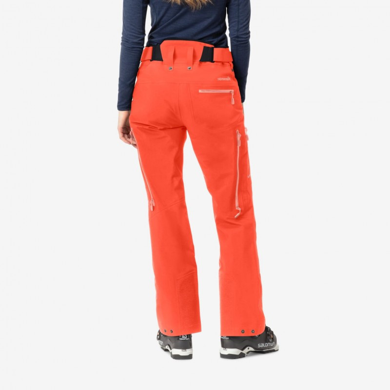 Norrona Lofoten Goretex Pants Women Orange Alert - image 2