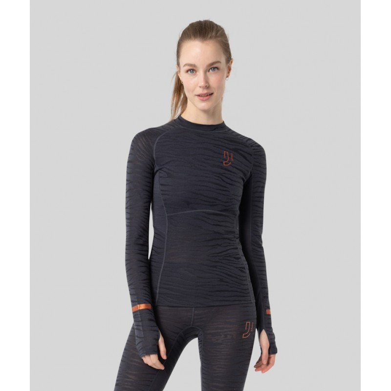 Johaug Advance Tech Wool Long Sleeve Dark Blue