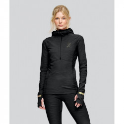 Johaug Advance Tech wool Hood Black