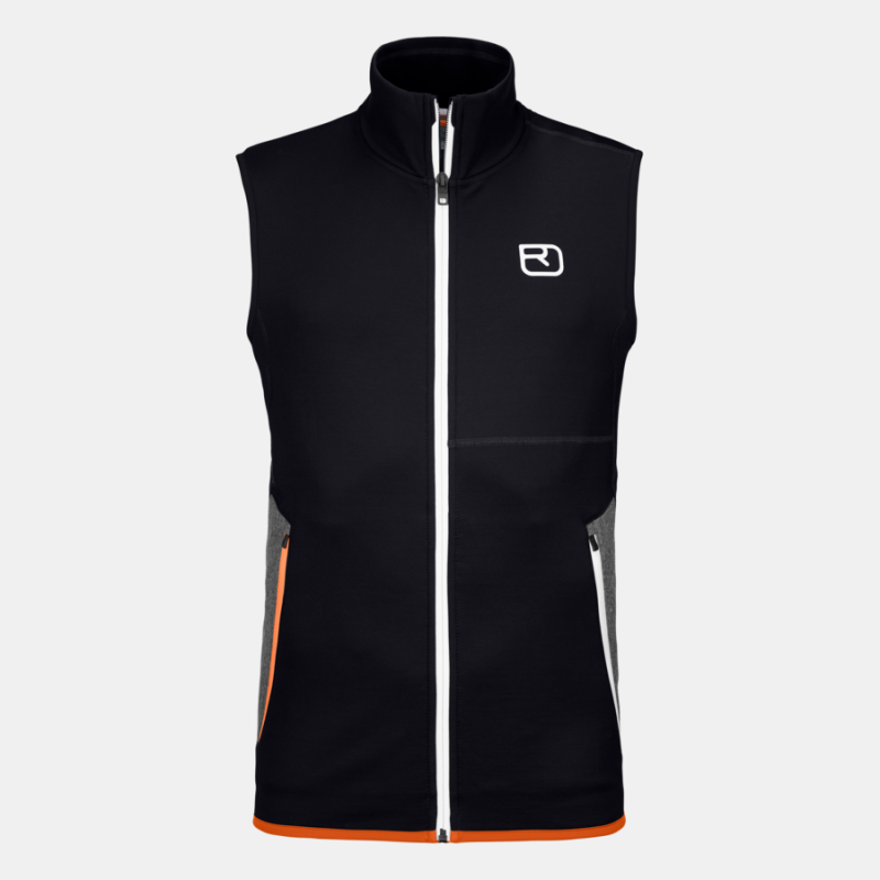 Ortovox Fleece Vest Black Raven
