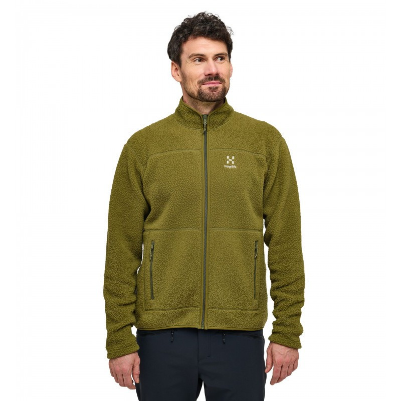 Haglofs Mossa Pile Jacket M Olive Green