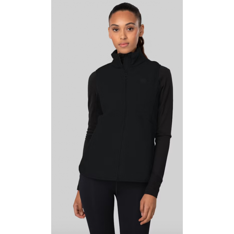 Johaug Fusion Pile Vest Black