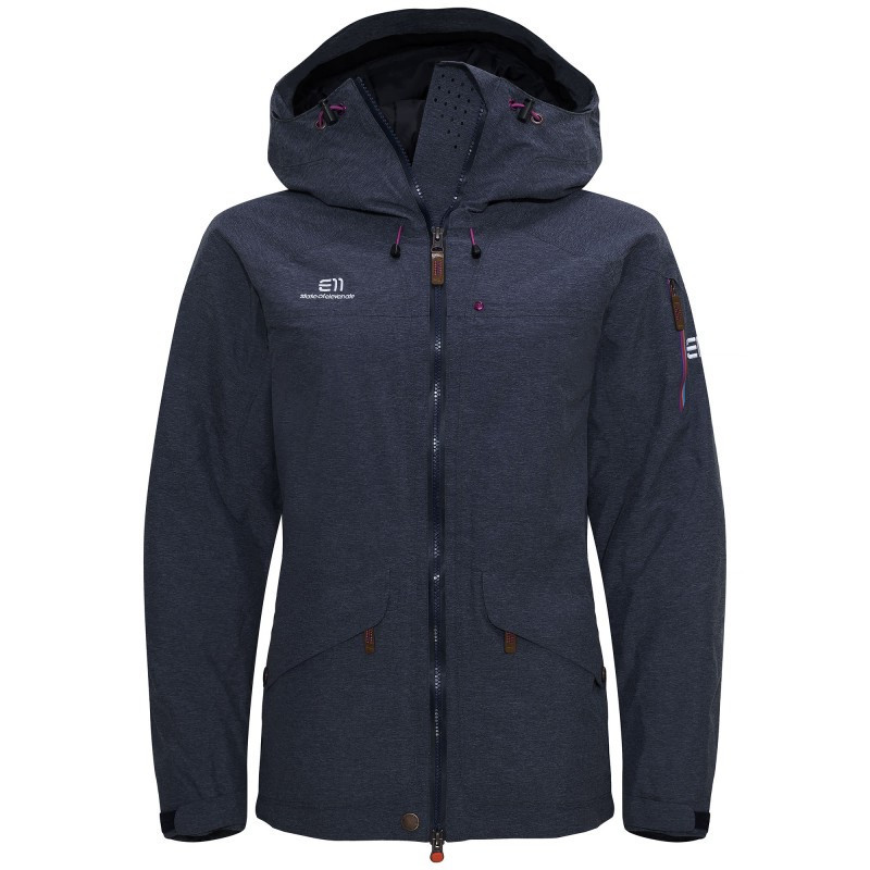 Elevenate W Brevent Jacket Dark Navy Melange