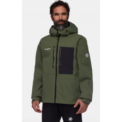 Mammut Stoney HS Hooded Jacket Men Dark March Black