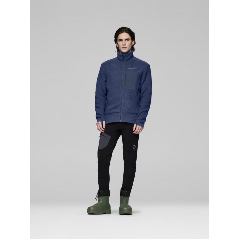 Norrona Trollveggen Warm 3 Jacket M Indigo Night
