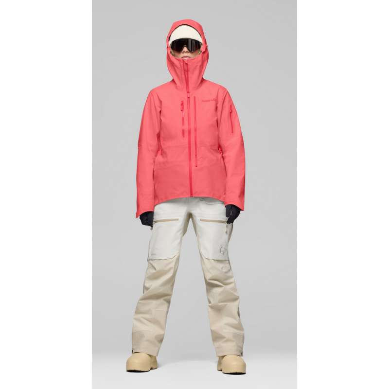 Norrona Lofoten GTX Pro Jacket W Calypso Coral