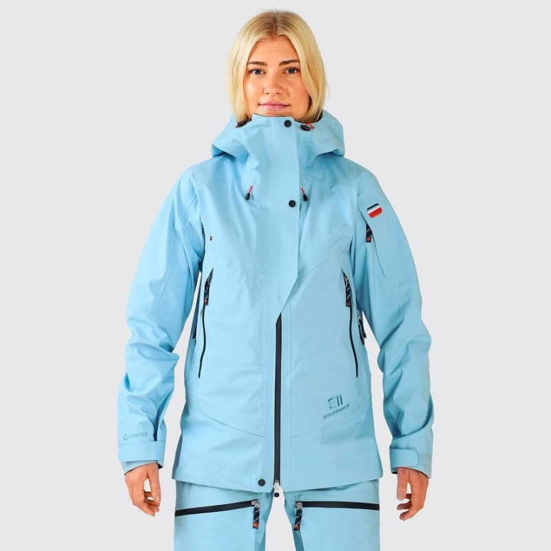 Elevenate W Pure Jacket Bluebird