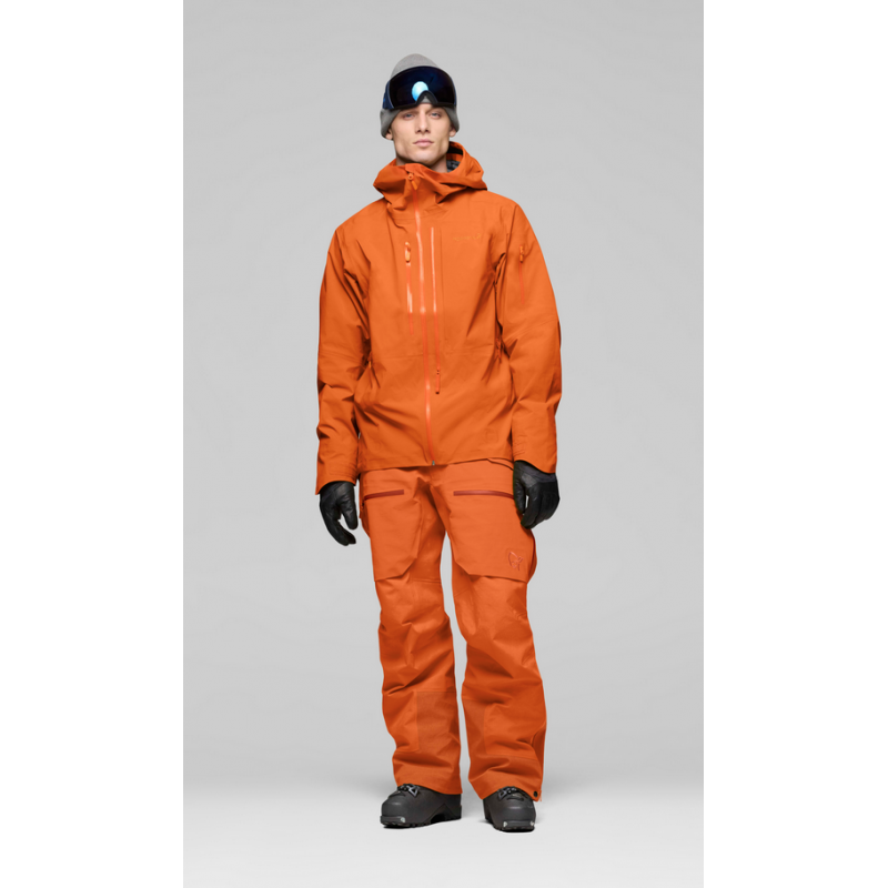 Norrona Lofoten Gore Tex Jacket M Gold Flame