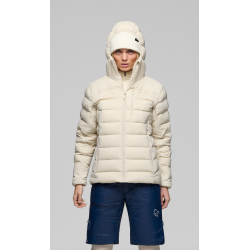 Norrona Femund Down 700 Zip Hood W Oatmeal