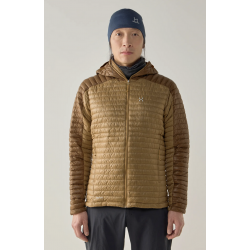 Haglofs L.I.M Mimic II Hood M Oak Brown / Teal Brown