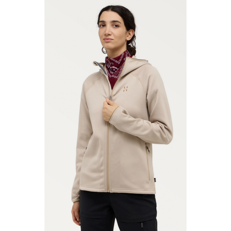 Haglofs Magma Mid Hood W Chalk Beige