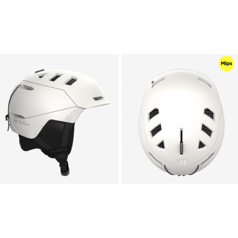 Salomon Casque Husk Pro MIPS White