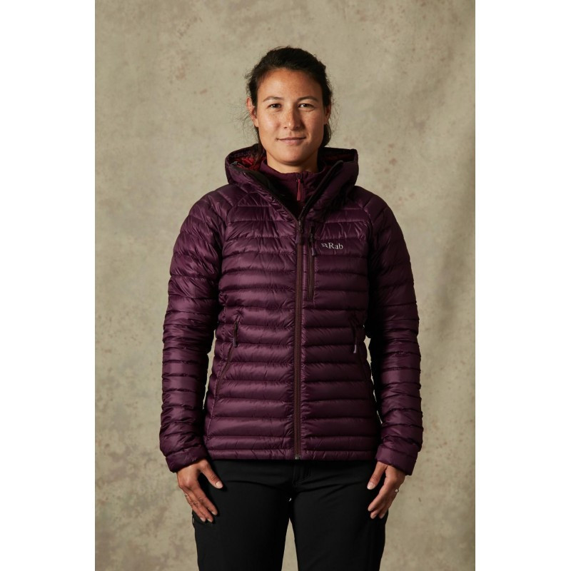 Rab Microlight Alpine Women Eggplant / Rococco